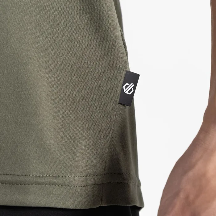 Dare 2b Gym Tops Discernible Iii TShirt Lichen Green Black 8211 Men