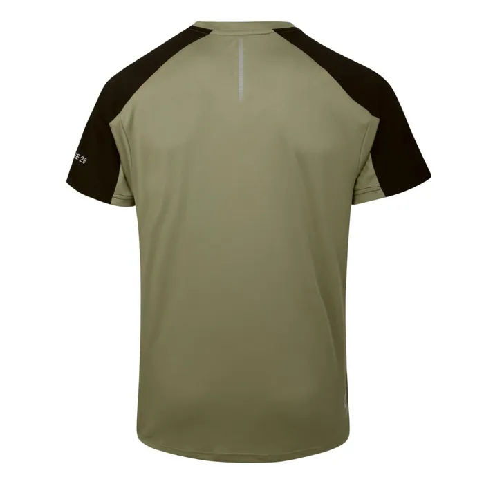 Dare 2b Gym Tops Discernible Iii TShirt Oil Green Black 8211 Men
