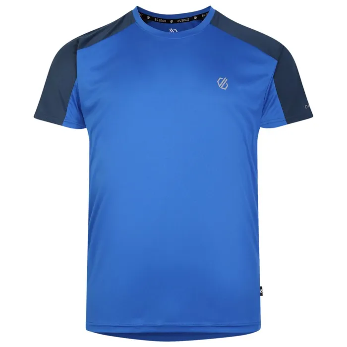 Dare 2b Gym Tops Discernible Iii TShirt Olympian Blue Moonlight Denim 8211 Men