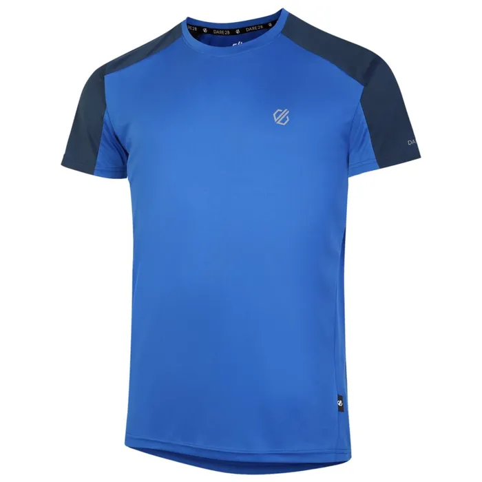 Dare 2b Gym Tops Discernible Iii TShirt Olympian Blue Moonlight Denim 8211 Men