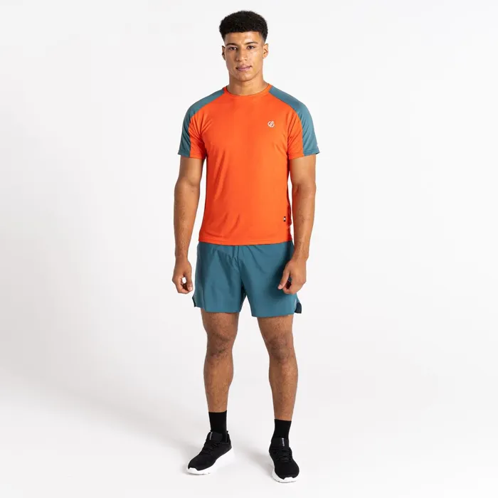 Dare 2b Gym Tops Discernible Iii TShirt Trail Blaze Mediterranean Green 8211 Men Dare 2b Gym Tops Discernible Iii TShirt Trail Blaze Mediterranean Green 8211 Men