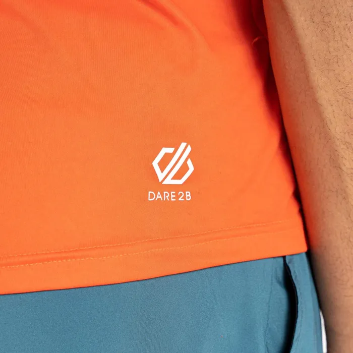Dare 2b Gym Tops Discernible Iii TShirt Trail Blaze Mediterranean Green 8211 Men