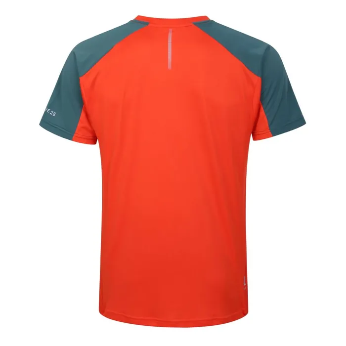 Dare 2b Gym Tops Discernible Iii TShirt Trail Blaze Mediterranean Green 8211 Men