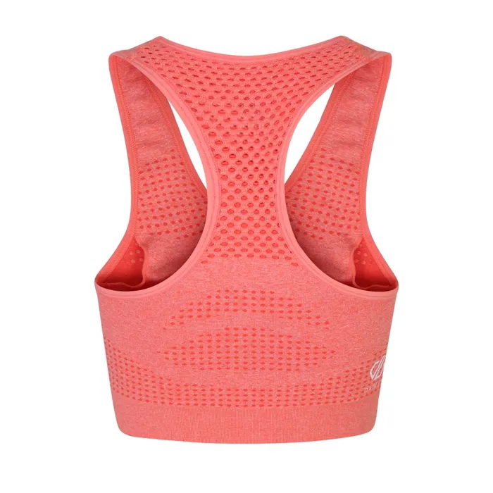 Dare 2b Gym Tops Don039t Sweat It Ii Sports Bra Apricot Blush Marl 8211 Women