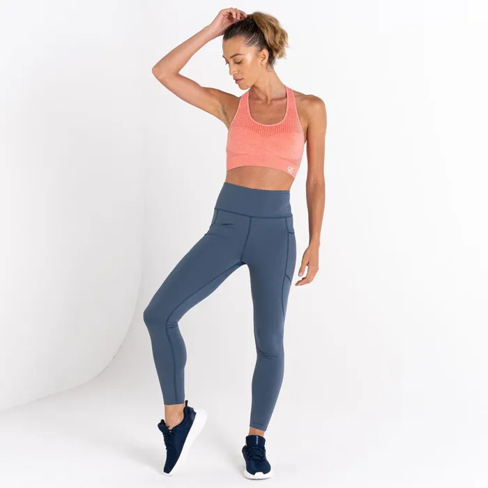 Dare 2b Gym Tops Don039t Sweat It Ii Sports Bra Apricot Blush Marl 8211 Women