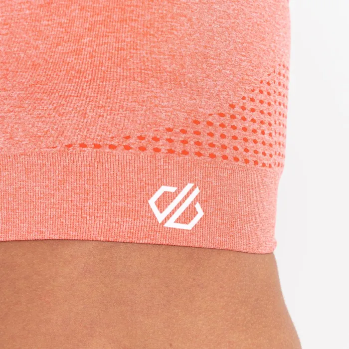 Dare 2b Gym Tops Don039t Sweat It Ii Sports Bra Apricot Blush Marl 8211 Women