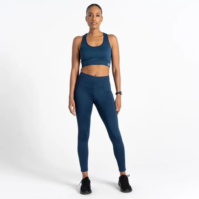 Dare 2b Gym Tops Don039t Sweat It Ii Sports Bra Moonlight Denim 8211 Women