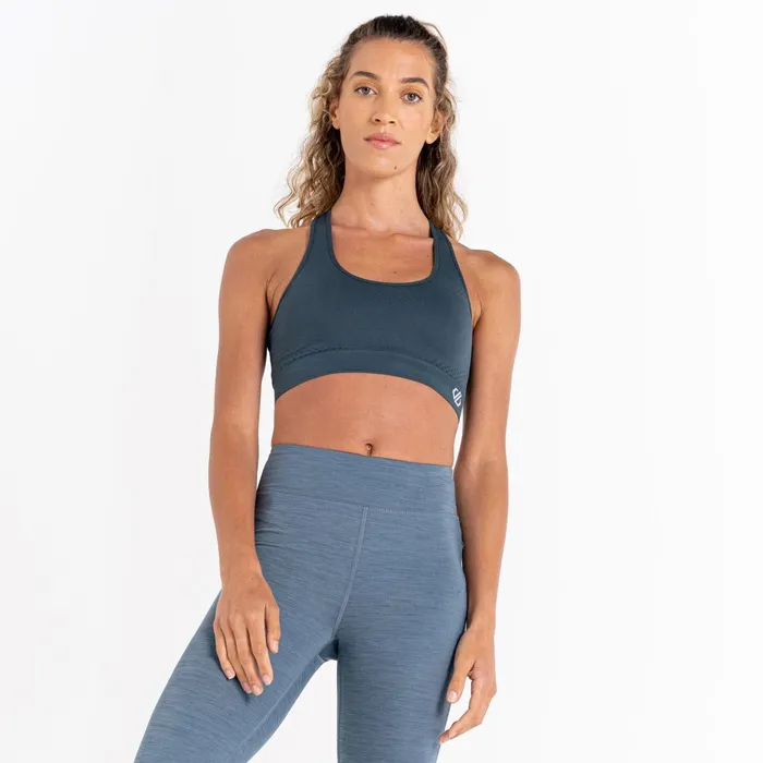 Dare 2b Gym Tops Don039t Sweat It Ii Sports Bra Orion Grey 8211 Women