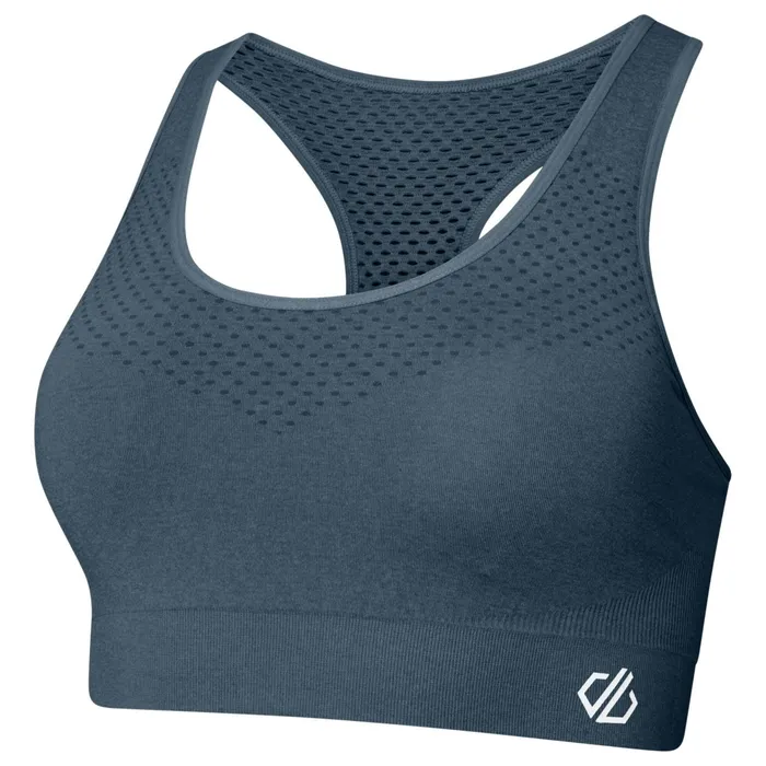 Dare 2b Gym Tops Don039t Sweat It Ii Sports Bra Orion Grey 8211 Women