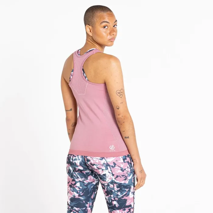 Dare 2b Gym Tops Don039t Sweat It Vest Mesa Rose 8211 Women