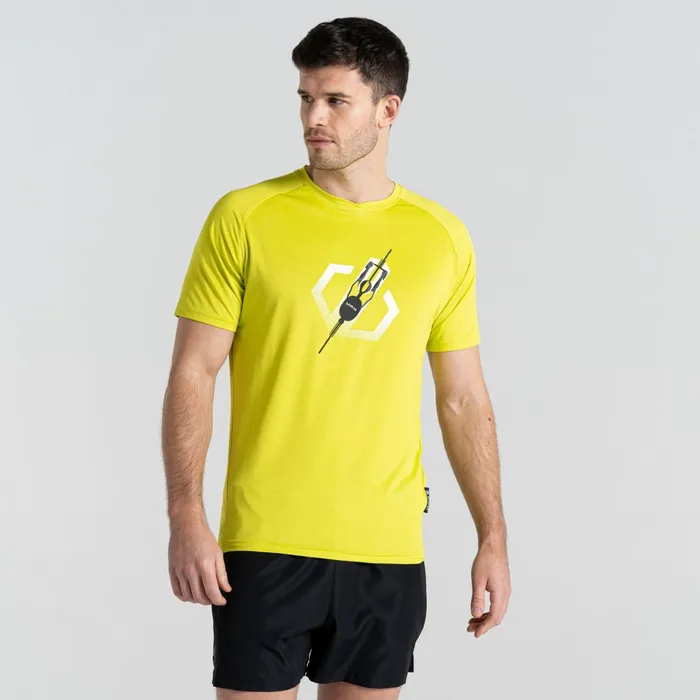 Dare 2b Gym Tops Escalation Fitness Tee Green Algae 8211 Men