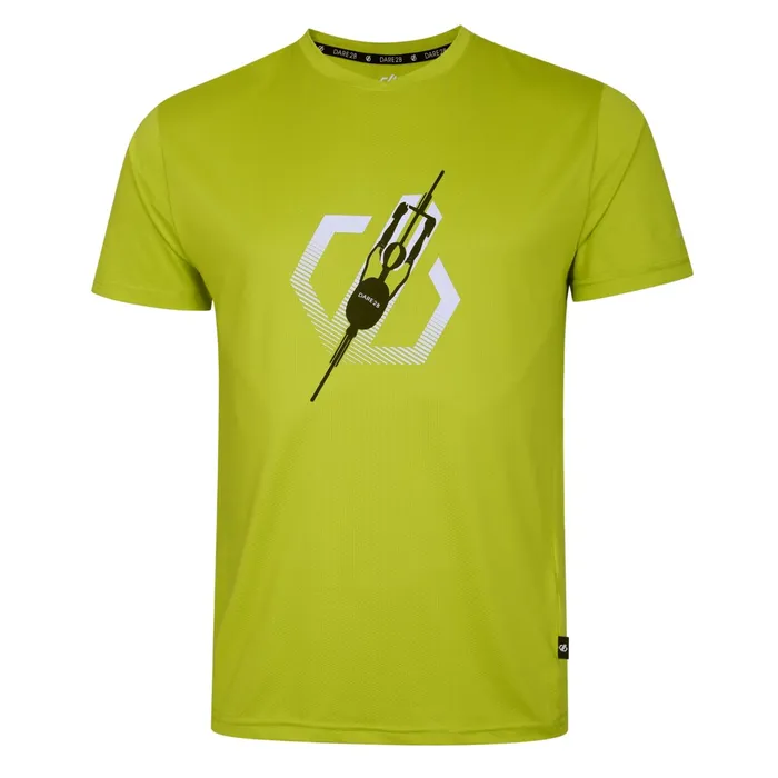 Dare 2b Gym Tops Escalation Fitness Tee Green Algae 8211 Men