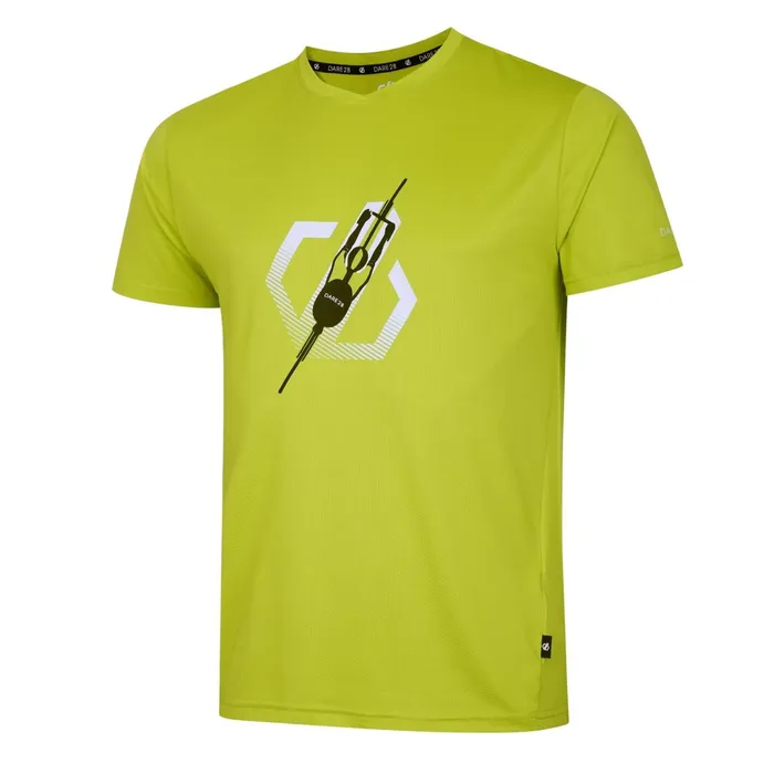 Dare 2b Gym Tops Escalation Fitness Tee Green Algae 8211 Men