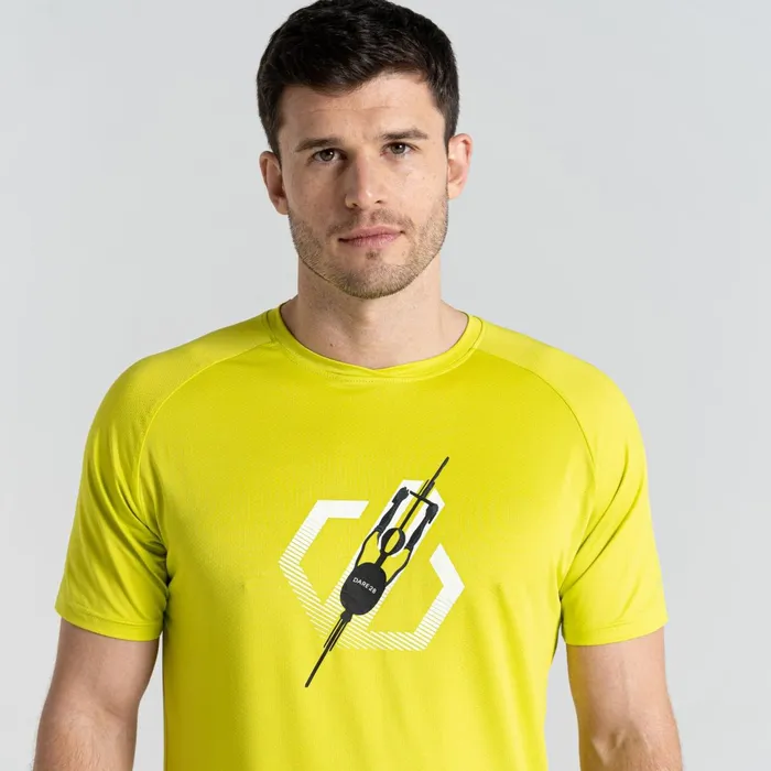 Dare 2b Gym Tops Escalation Fitness Tee Green Algae 8211 Men