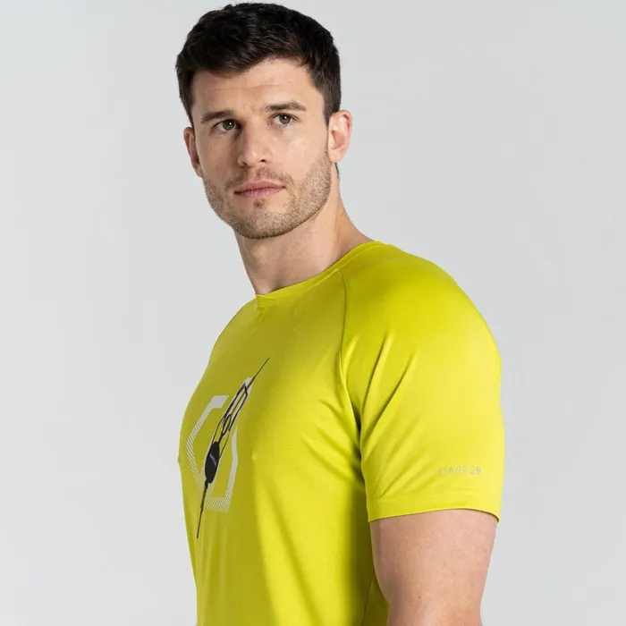 Dare 2b Gym Tops Escalation Fitness Tee Green Algae 8211 Men