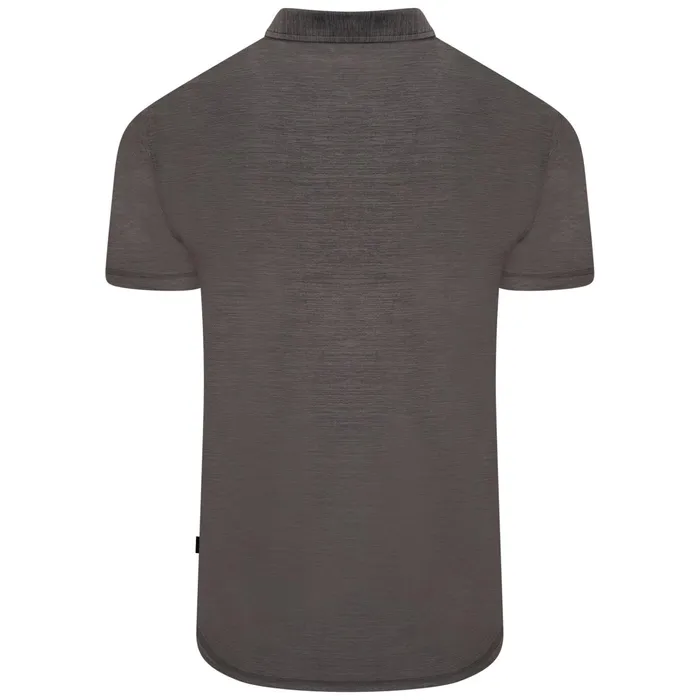 Dare 2b Gym Tops Go Easy Polo Shirt Charcoal Marl 8211 Men