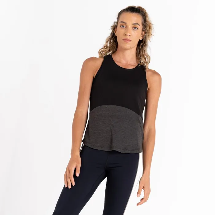 Dare 2b Gym Tops Henry Holland 8211 Cut Loose Vest Black 8211 Women
