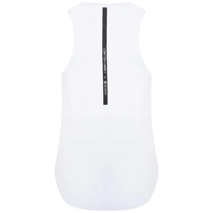 Dare 2b Gym Tops Henry Holland 8211 Cut Loose Vest White 8211 Women