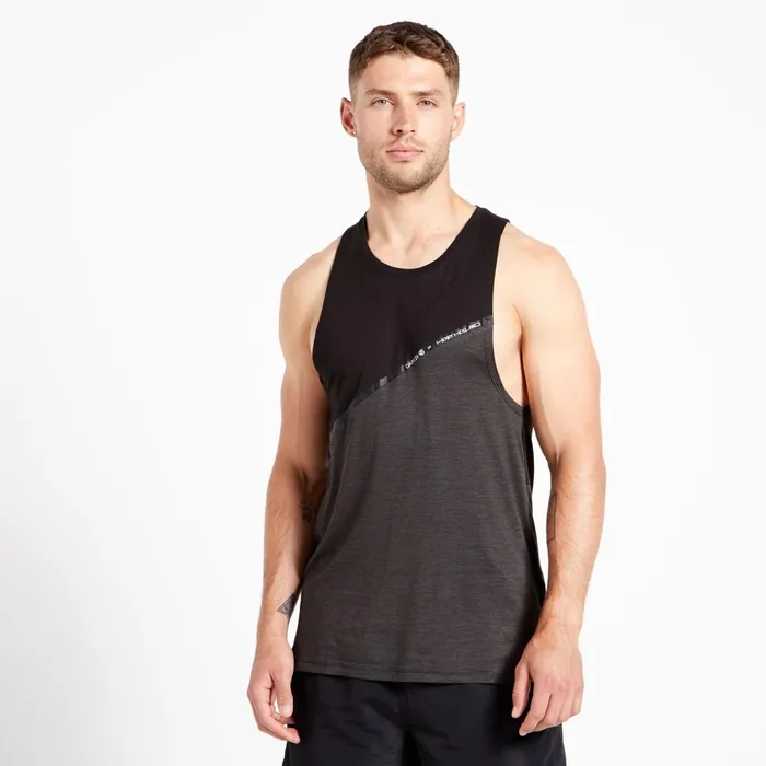 Dare 2b Gym Tops Henry Holland 8211 No Sweat Active Vest Black 8211 Men