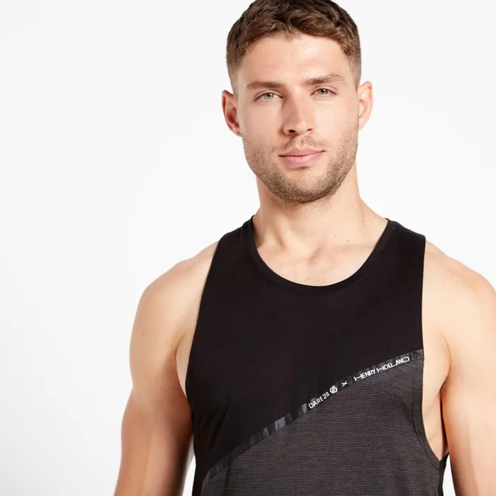 Dare 2b Gym Tops Henry Holland 8211 No Sweat Active Vest Black 8211 Men