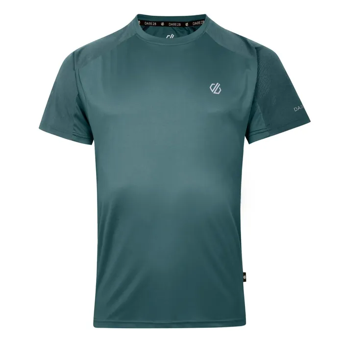 Dare 2b Gym Tops Jermaine Jenas 8211 Discernible Iii TShirt Mediterranean Green 8211 Men