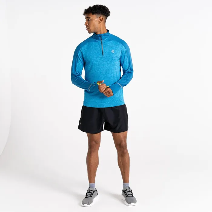 Dare 2b Gym Tops Jermaine Jenas 8211 Power Up Ii Lightweight Jersey Deep Water Marl 8211 Men