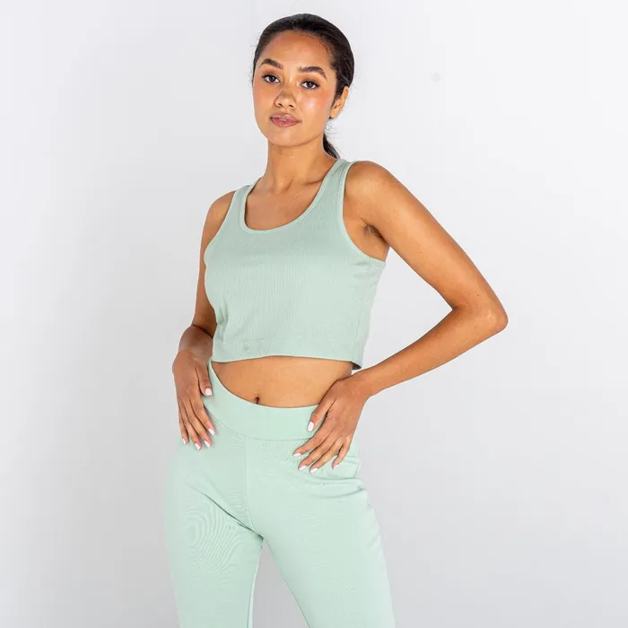 Dare 2b Gym Tops Lounge About Crop Top Soft Jade 8211 Women
