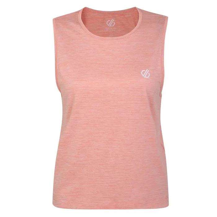 Dare 2b Gym Tops Meditate Cropped Top Apricot Blush Marl 8211 Women