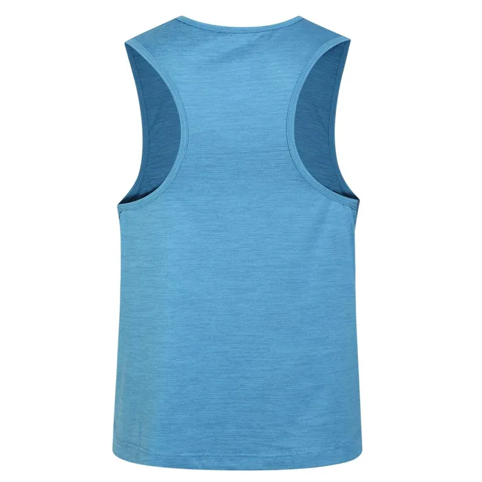 Dare 2b Gym Tops Meditate Cropped Top Niagara Blue Marl 8211 Women