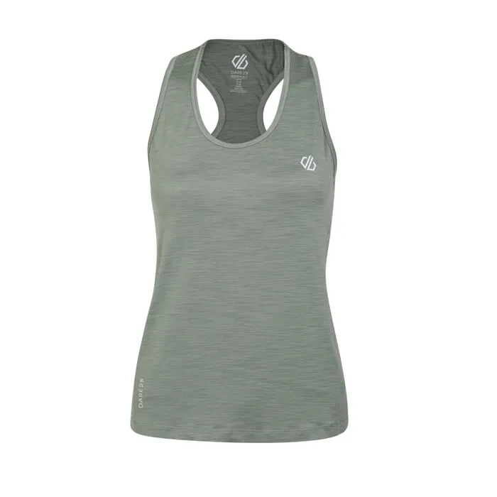 Dare 2b Gym Tops Modernize Ii Lightweight Vest Lilypad Green 8211 Women