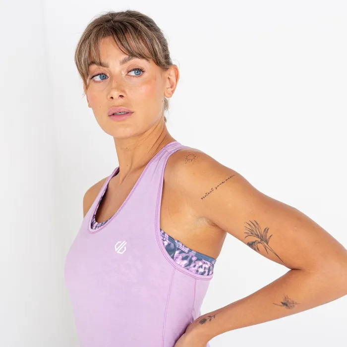 Dare 2b Gym Tops Modernize Ii Lightweight Vest Lupine Lavender 8211 Women