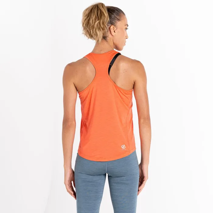 Dare 2b Gym Tops Modernize Ii Lightweight Vest Neon Peach 8211 Women