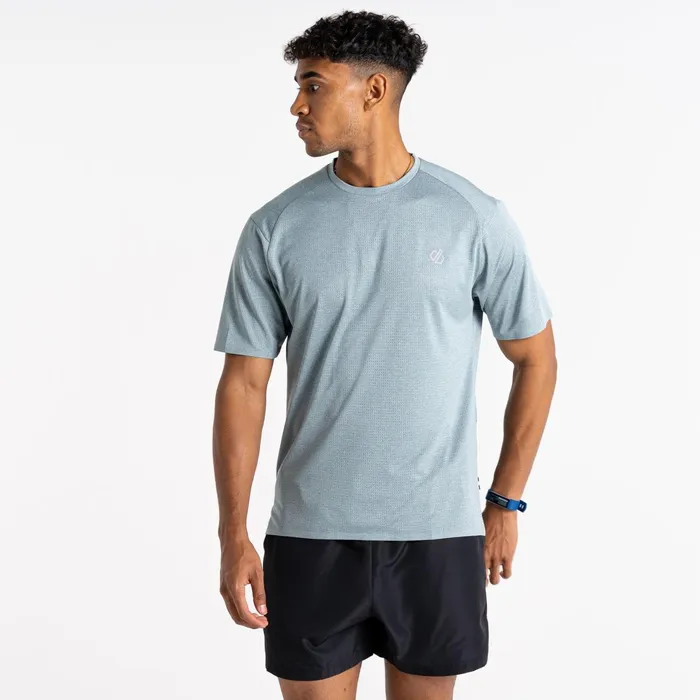 Dare 2b Gym Tops Momentum TShirt Slate Marl 8211 Men