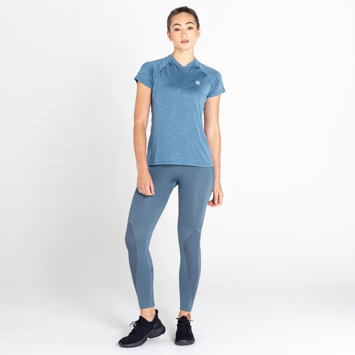 Dare 2b Gym Tops Outdare Iii Lightweight Jersey Bluestone 8211 Women