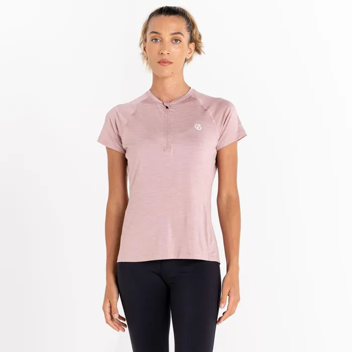 Dare 2b Gym Tops Outdare Iii Lightweight Jersey Dusky Rose 8211 Women