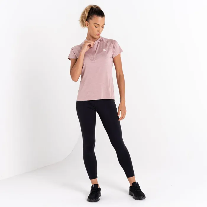 Dare 2b Gym Tops Outdare Iii Lightweight Jersey Dusky Rose 8211 Women