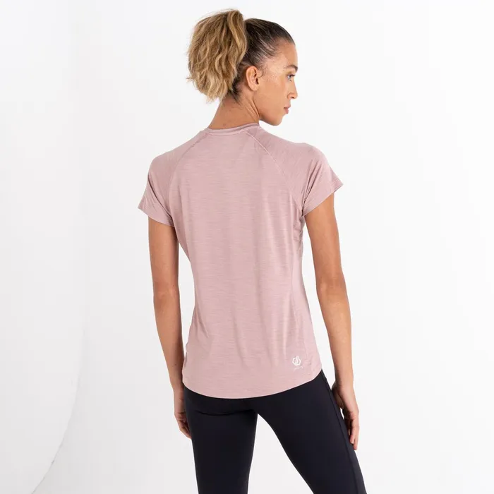 Dare 2b Gym Tops Outdare Iii Lightweight Jersey Dusky Rose 8211 Women
