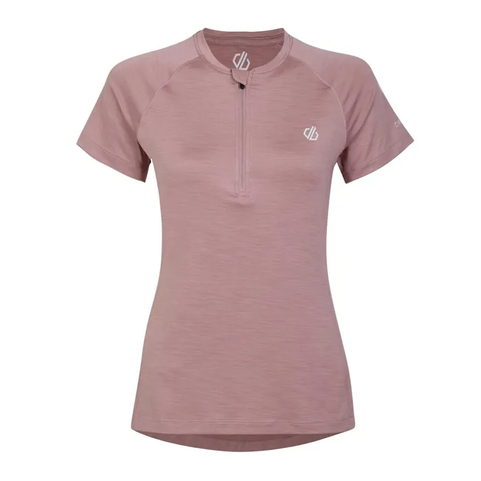 Dare 2b Gym Tops Outdare Iii Lightweight Jersey Dusky Rose 8211 Women