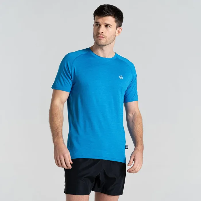 Dare 2b Gym Tops Persist TShirt Wave Ride Marl 8211 Men