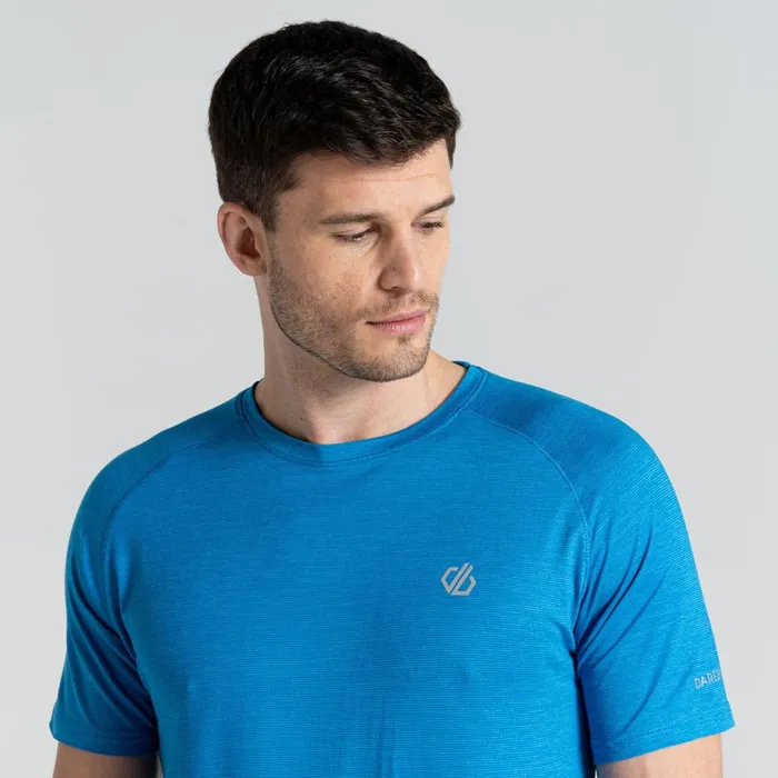 Dare 2b Gym Tops Persist TShirt Wave Ride Marl 8211 Men