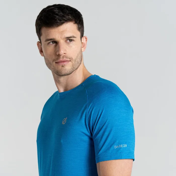 Dare 2b Gym Tops Persist TShirt Wave Ride Marl 8211 Men
