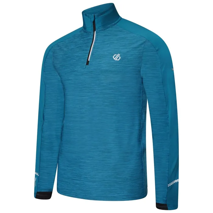 Dare 2b Gym Tops Power Up Ii Lightweight Jersey Fjord Blue 8211 Men