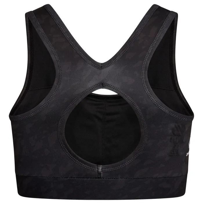 Dare 2b Gym Tops Swift Sports Bra Black Leaf Flow Print 8211 Women