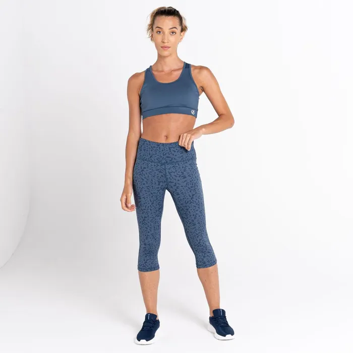 Dare 2b Gym Tops Swift Sports Bra Orion Grey 8211 Women