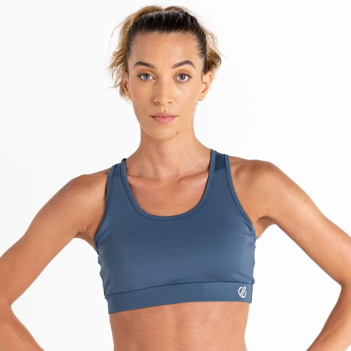 Dare 2b Gym Tops Swift Sports Bra Orion Grey 8211 Women