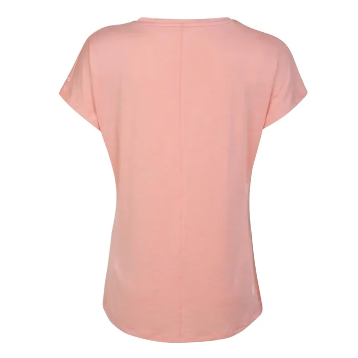 Dare 2b Gym Tops Vigilant Lightweight Tee Apricot Blush 8211 Women