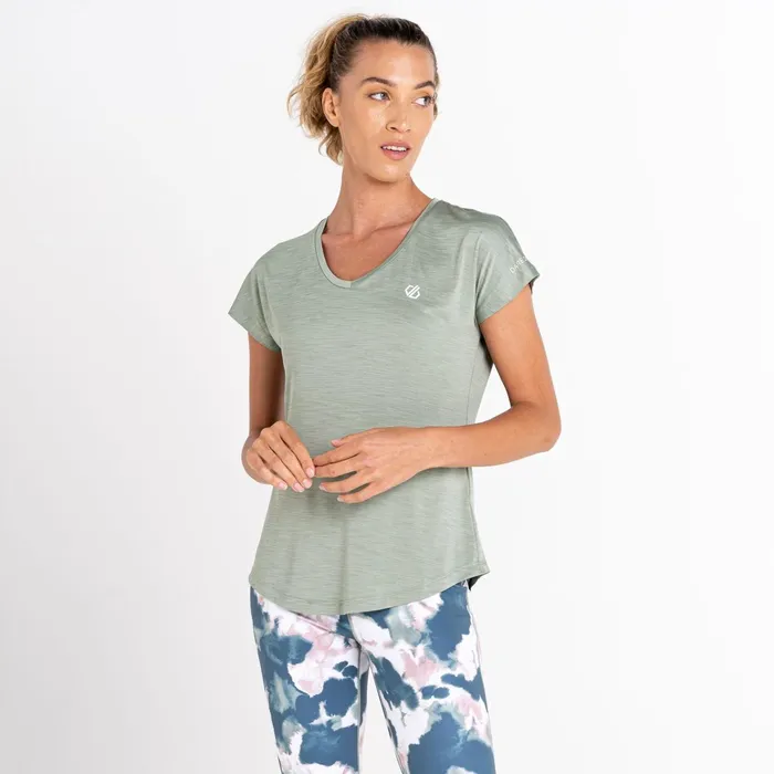 Dare 2b Gym Tops Vigilant Lightweight Tee Lilypad Green 8211 Women