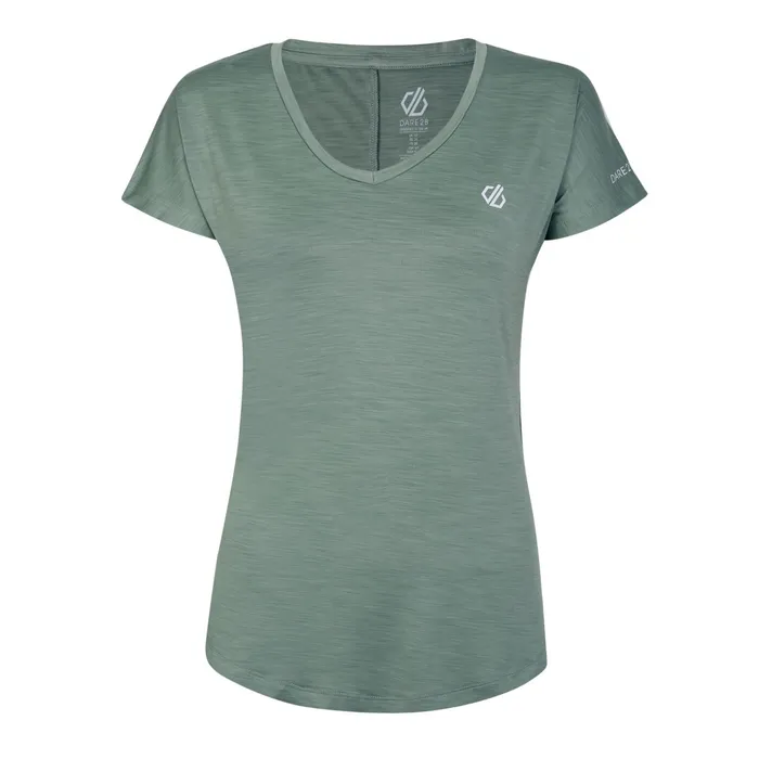 Dare 2b Gym Tops Vigilant Lightweight Tee Lilypad Green 8211 Women