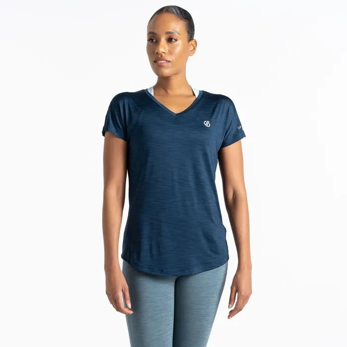 Dare 2b Gym Tops Vigilant Lightweight Tee Moonlight Denim 8211 Women