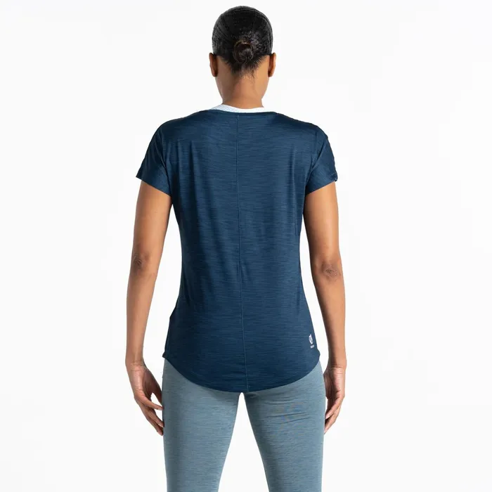 Dare 2b Gym Tops Vigilant Lightweight Tee Moonlight Denim 8211 Women